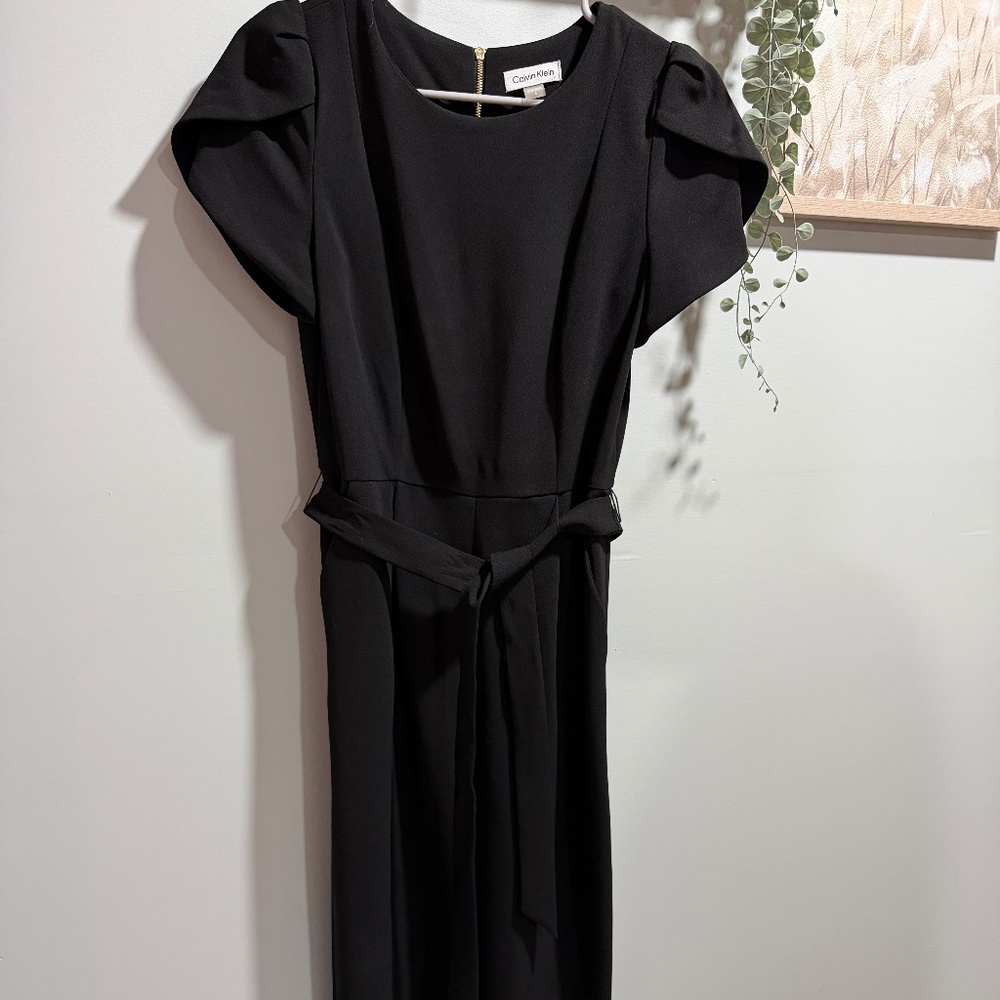 Women’s Calvin Klein Black Jumpsuit Size 8